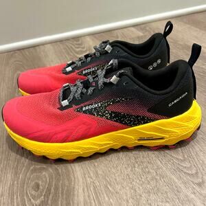 Brooks Women's Cascadia 17 Trail Running Shoes Diva Pink Black Lemon Chrome 8.5